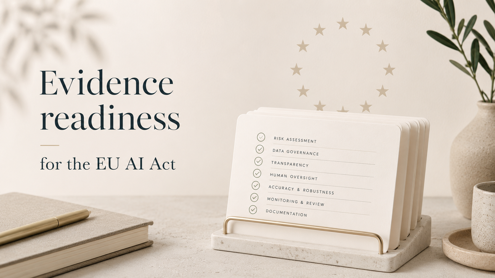 Evidence readiness for the European Union Artificial Intelligence Act