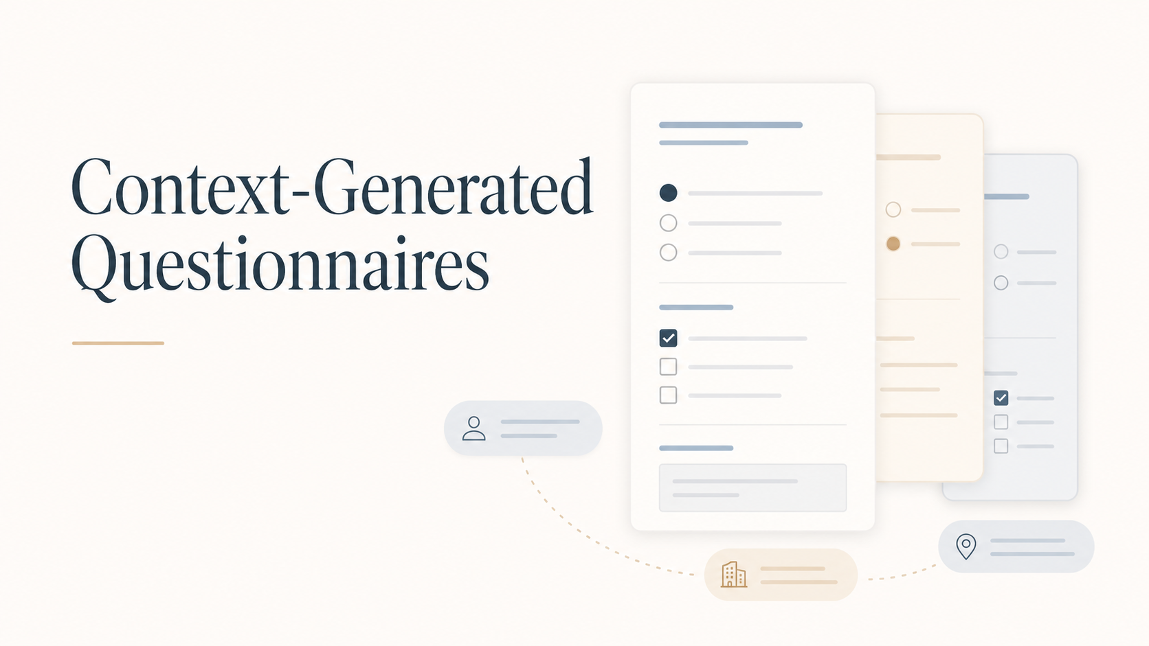 Why compliance questionnaires should be generated from context